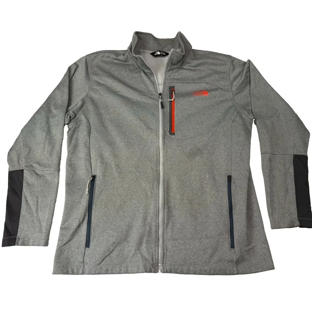 The North Face 1/4 Zip Pullover Men's Poly Fleece Jacket Zipped Pocket XL